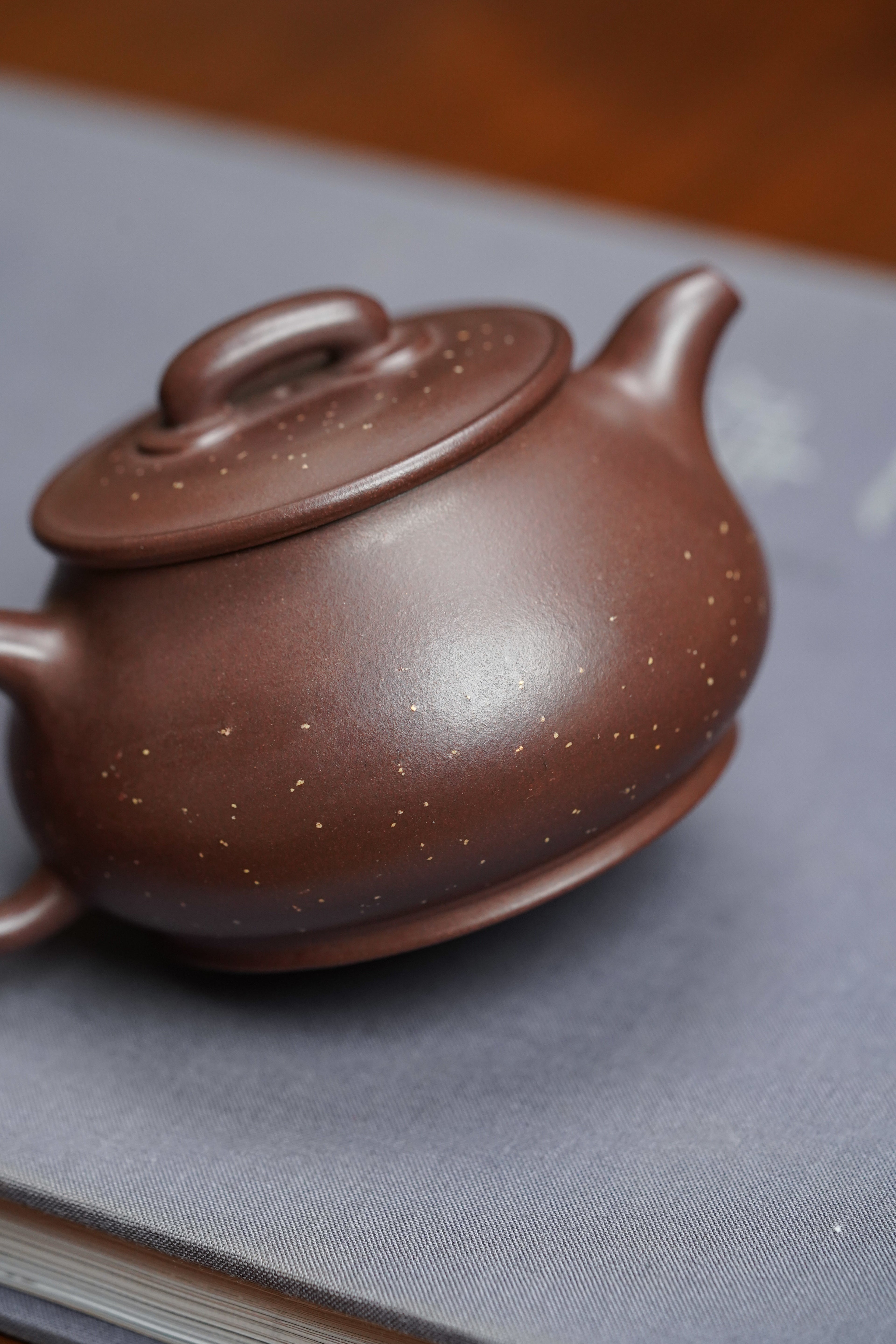 国大师李昌鸿·臻品福利🧧紫砂泰斗顾景舟传承·双国大师之作【润玉壶】原矿优质紫玉金砂·175cc