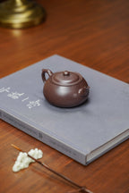 国大师李昌鸿·紫砂泰斗顾景舟传承·双国大师之作【德钟壶】原矿优质紫玉金砂·160cc