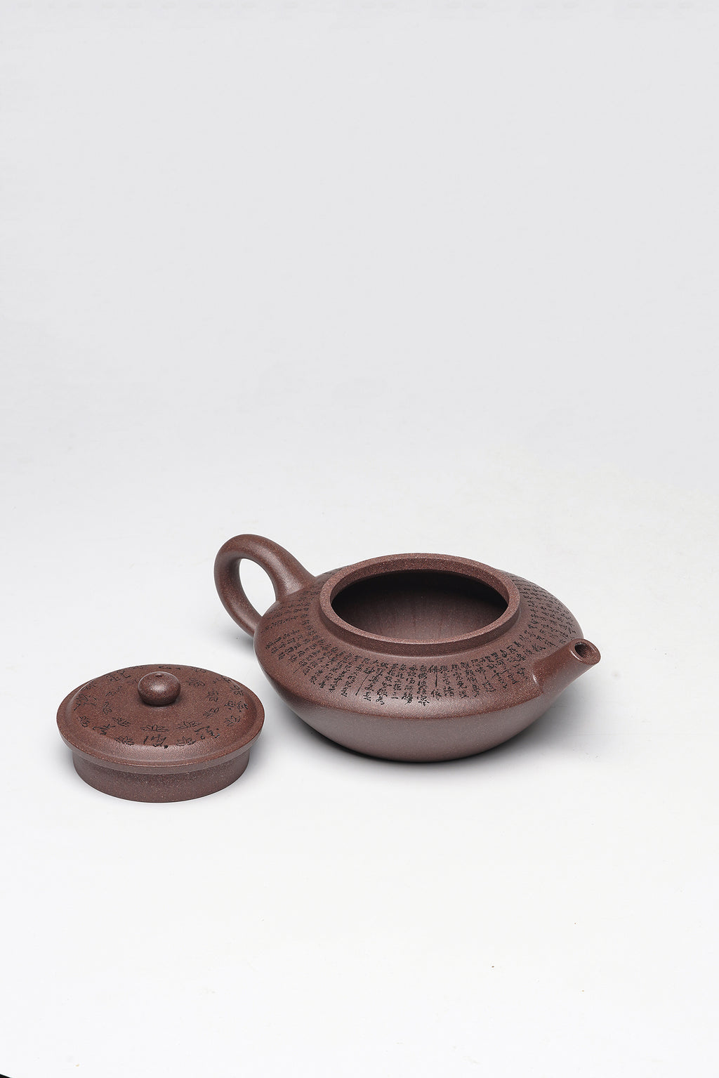一器藏心经·紫砂纳万福｜郑求标大师｜心经至尊藏品《虚扁壶》原矿极品老紫泥·220cc