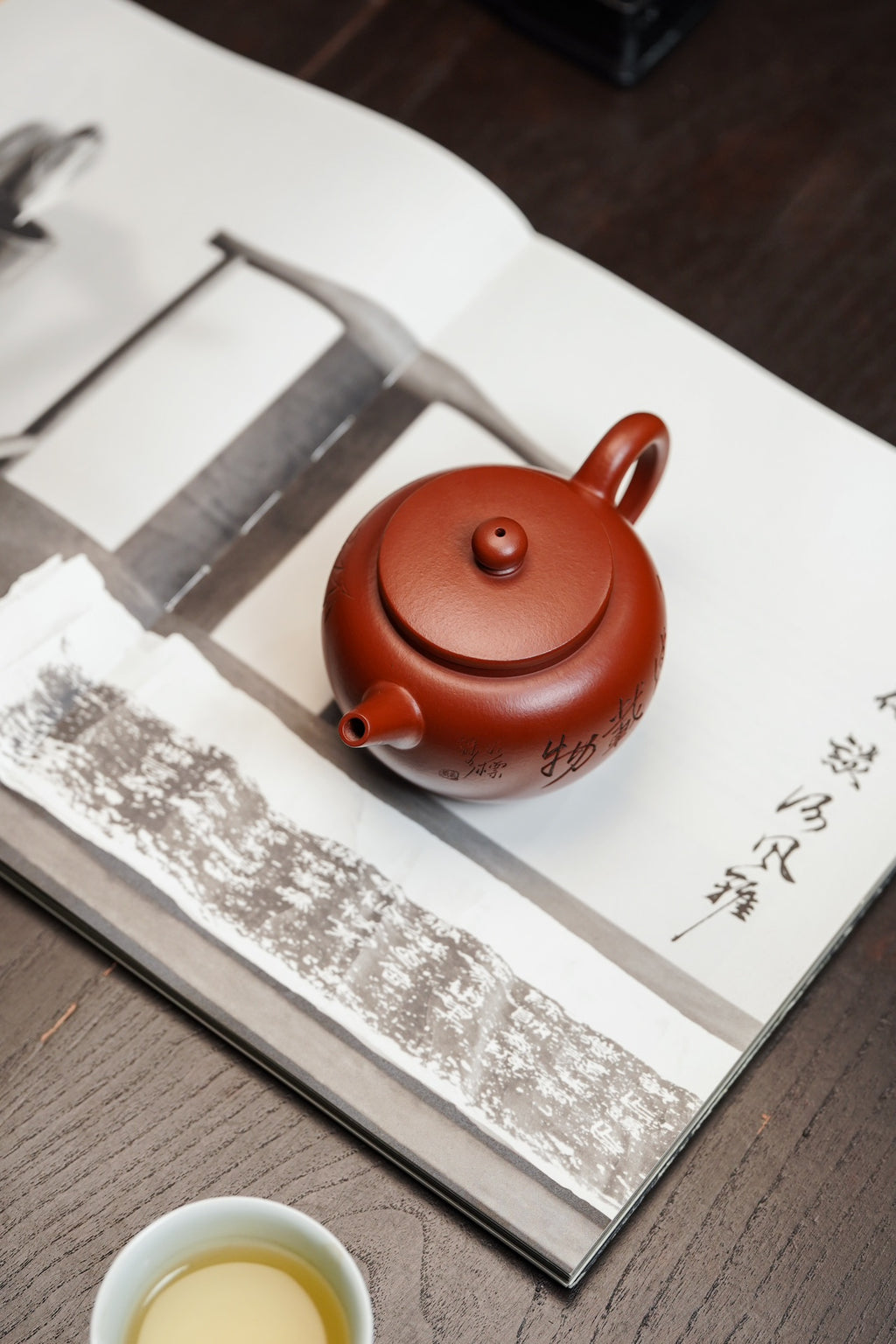 郑求标大师｜至尊臻品【平盖莲子壶】禅意紫砂顶流｜礼藏传世之巅 原矿极品朱泥·260cc