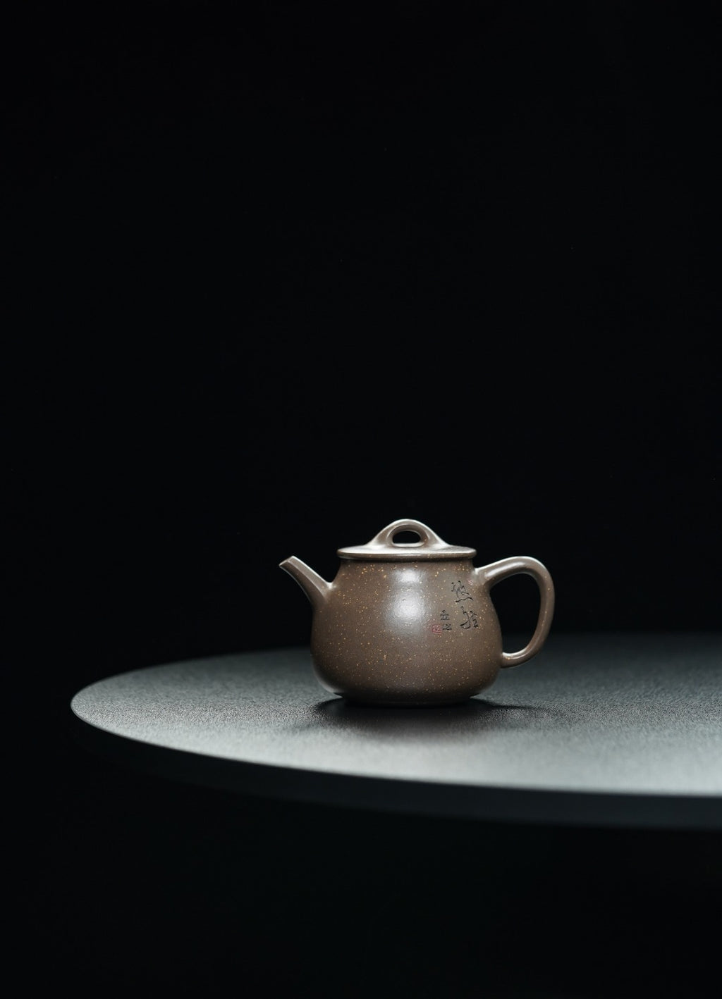 储立之大师｜中国陶瓷艺术终身成就奖获得者｜典藏重器【风竹高石瓢壶】原矿优质沉香砂 300cc