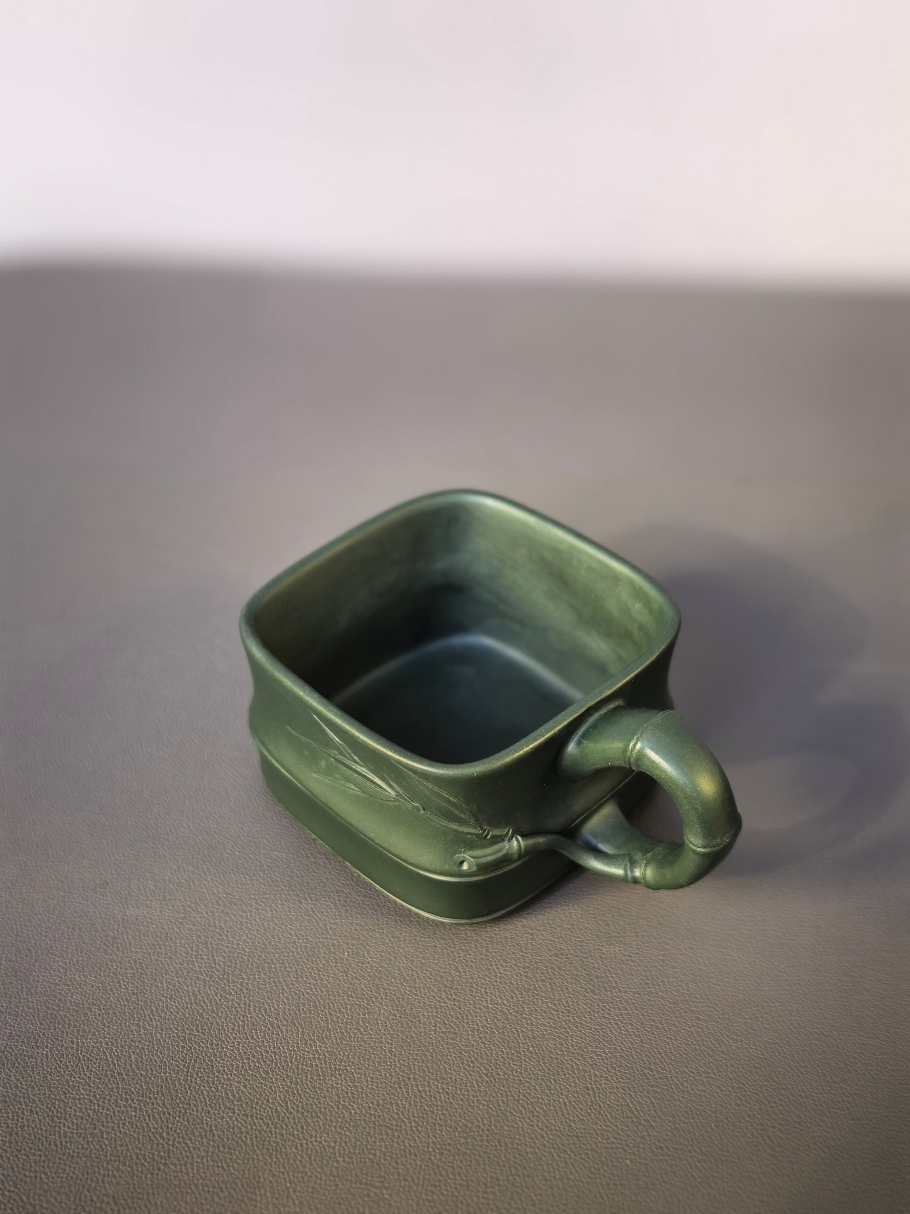 范泽锋大师高徒·省大师邱爽紫砂潜力重器【竹段套组】原矿优质苏门答腊青·260cc