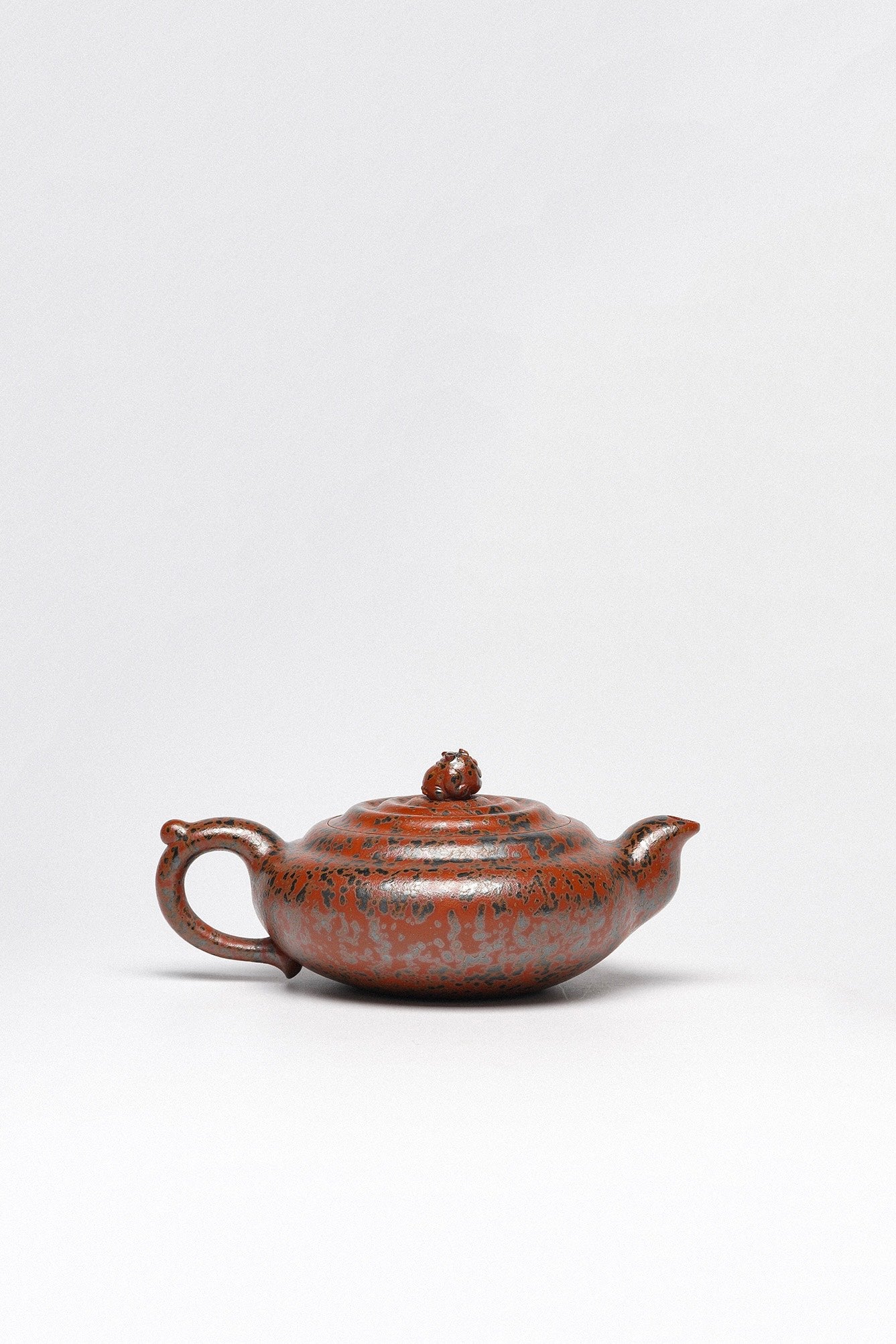 紫砂珍藏级精品｜省大师吴培林高徒·王雅丽 制【诸事大吉壶】原矿优质降坡泥·380cc