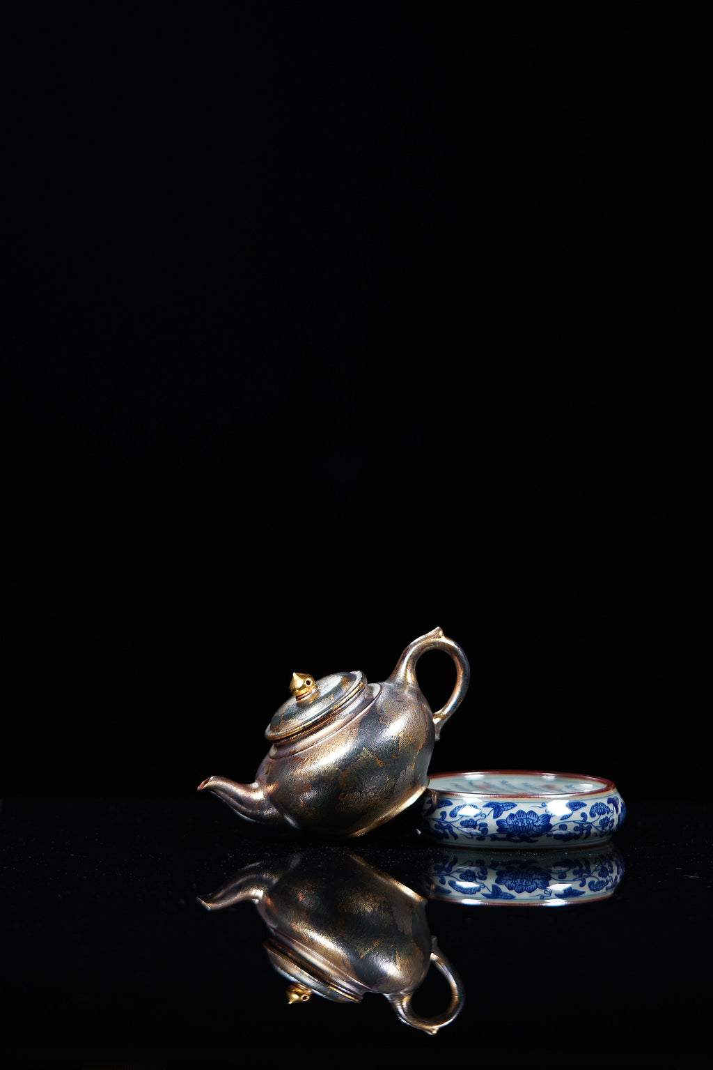 新品❤️原矿紫砂·特色黄金贝壳烧《笑樱壶》独一无二小精品原矿极品降坡泥·120cc