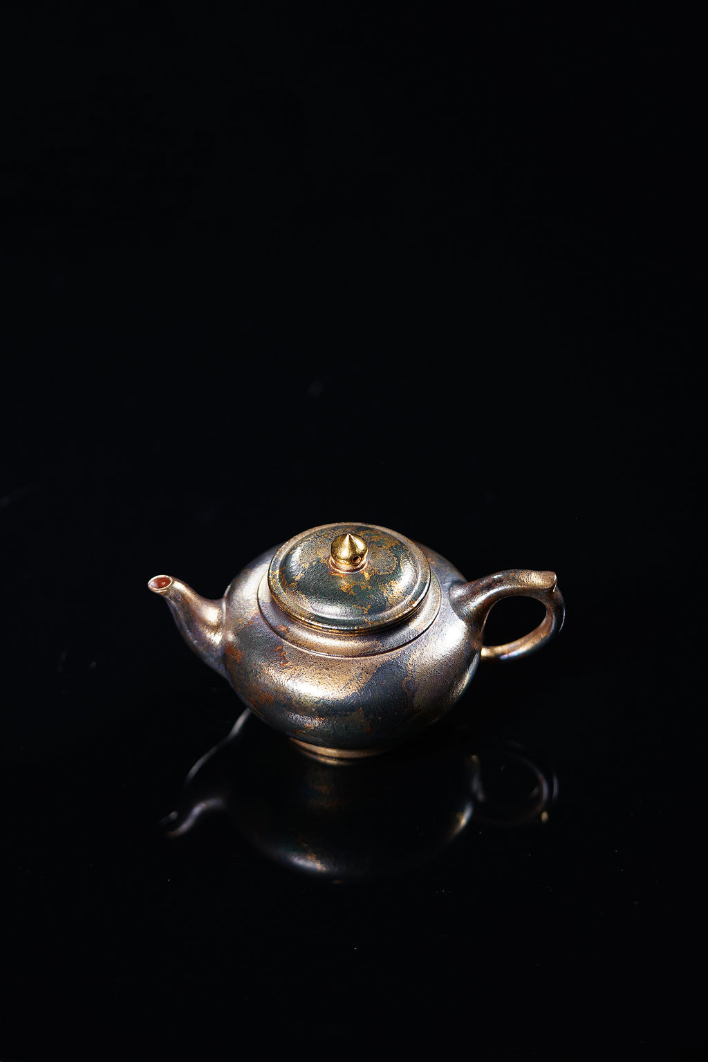 新品❤️原矿紫砂·特色黄金贝壳烧《笑樱壶》独一无二小精品原矿极品降坡泥·120cc