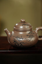 国大师李昌鸿·臻品福利🧧紫砂泰斗顾景舟传承·双国大师之作【容天壶】原矿优质老紫泥·220cc