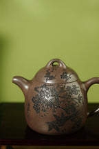 国大师李昌鸿·臻品福利🧧紫砂泰斗顾景舟传承·双国大师之作【秦权壶】原矿优质老紫泥·300cc