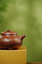 国大师李昌鸿·臻品福利🧧紫砂泰斗顾景舟传承·双国大师之作【三足福禄壶】原矿优质降坡泥·170cc