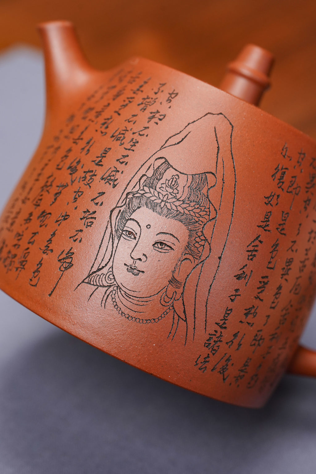 郑求标大师｜双心经+吉祥经至尊臻品【汉铎壶】原矿极品底槽清·400cc
