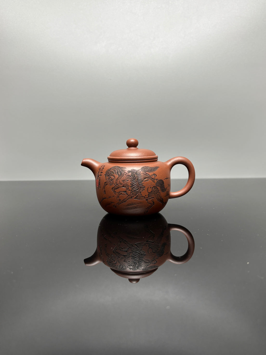 中华神刀·刻绘巅峰 杨喜雨大师顶流臻品《匏尊壶》 原矿极品底槽清·190cc
