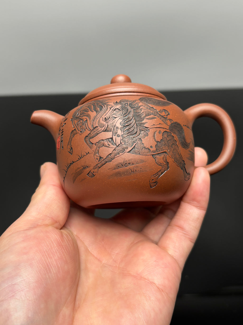 中华神刀·刻绘巅峰 杨喜雨大师顶流臻品《匏尊壶》 原矿极品底槽清·190cc