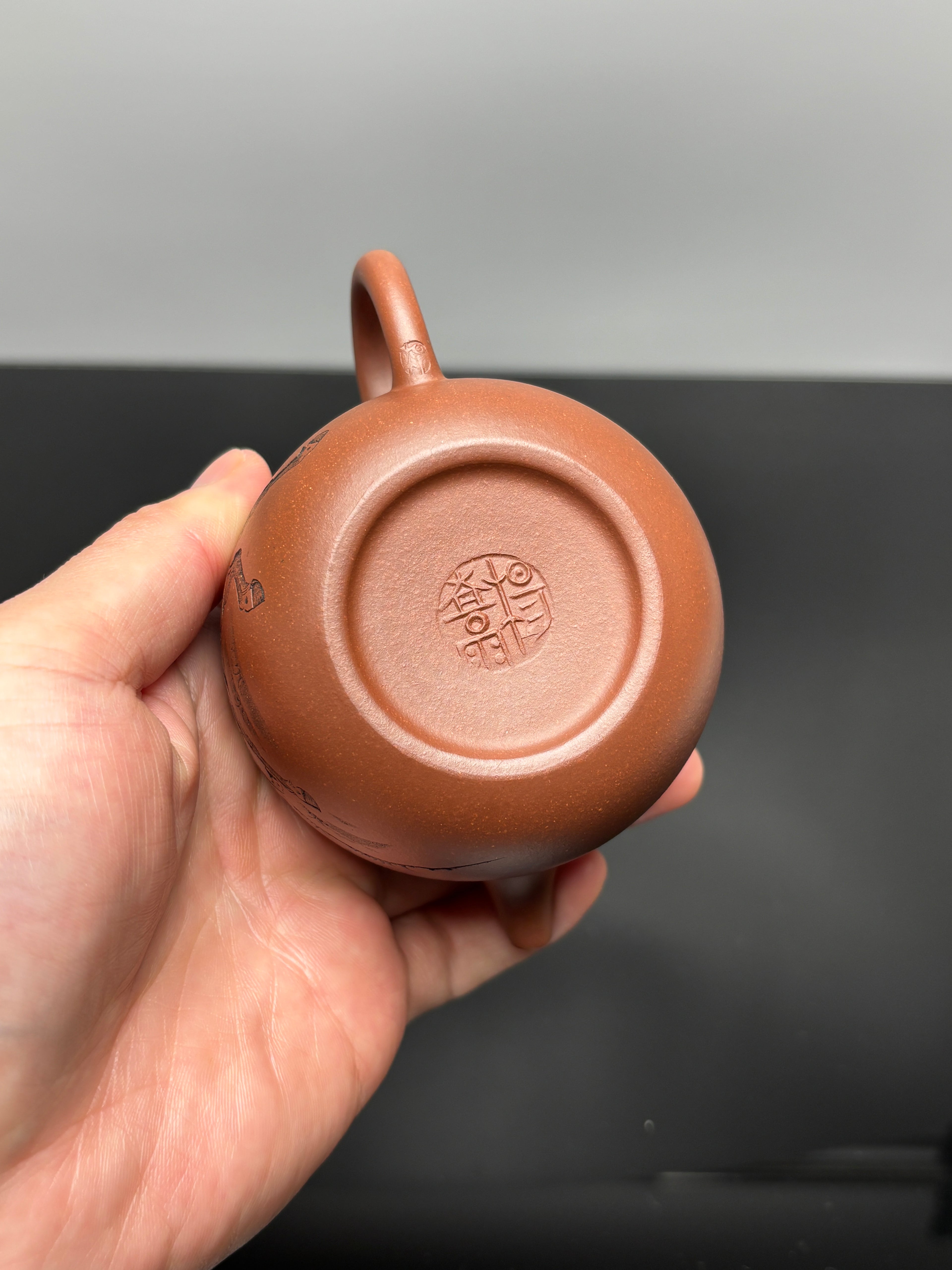 中华神刀·刻绘巅峰 杨喜雨大师顶流臻品《匏尊壶》 原矿极品底槽清·190cc