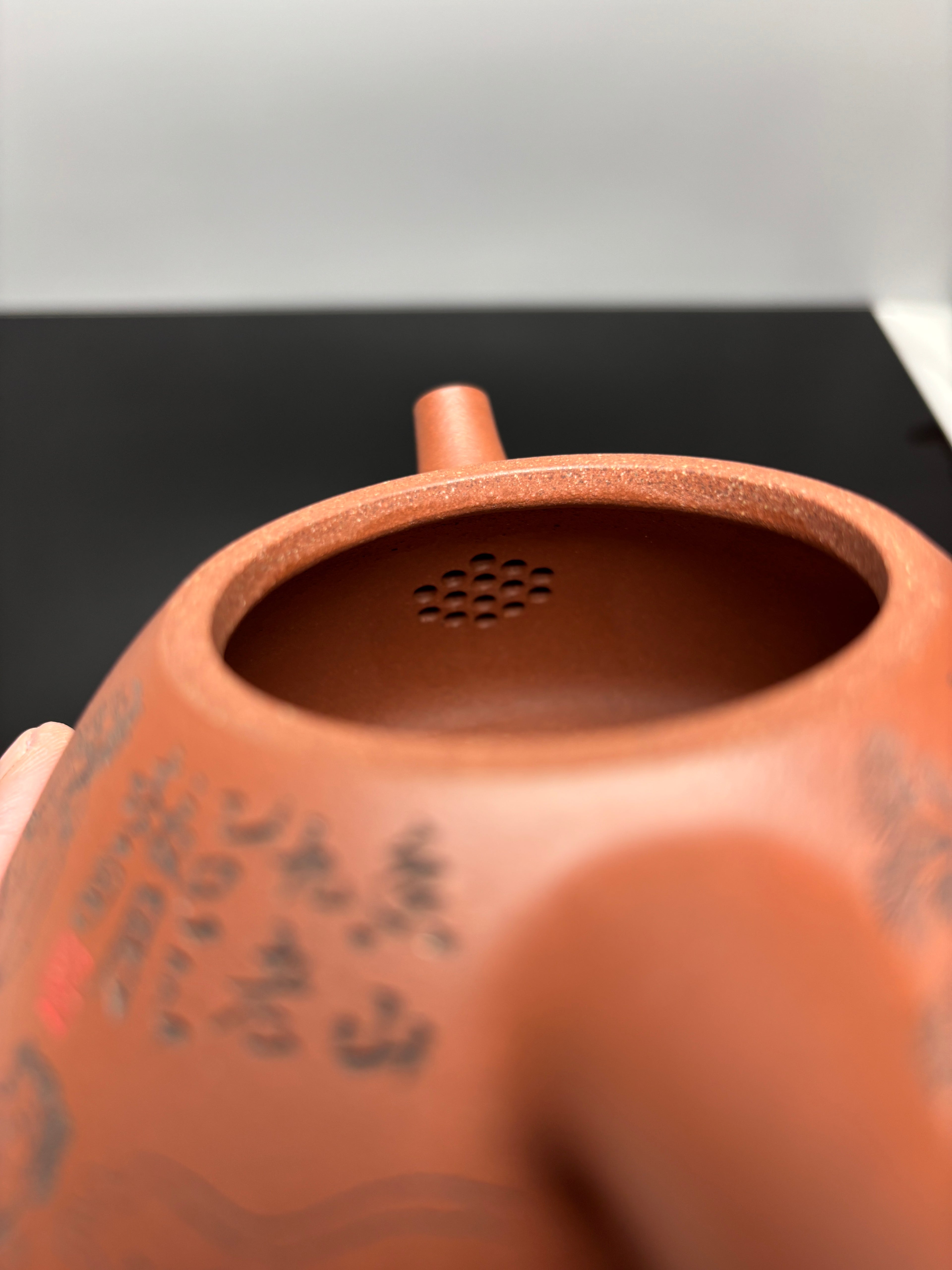 中华神刀·刻绘巅峰 杨喜雨大师顶流臻品《子冶石瓢壶》原矿极品底槽清·410cc