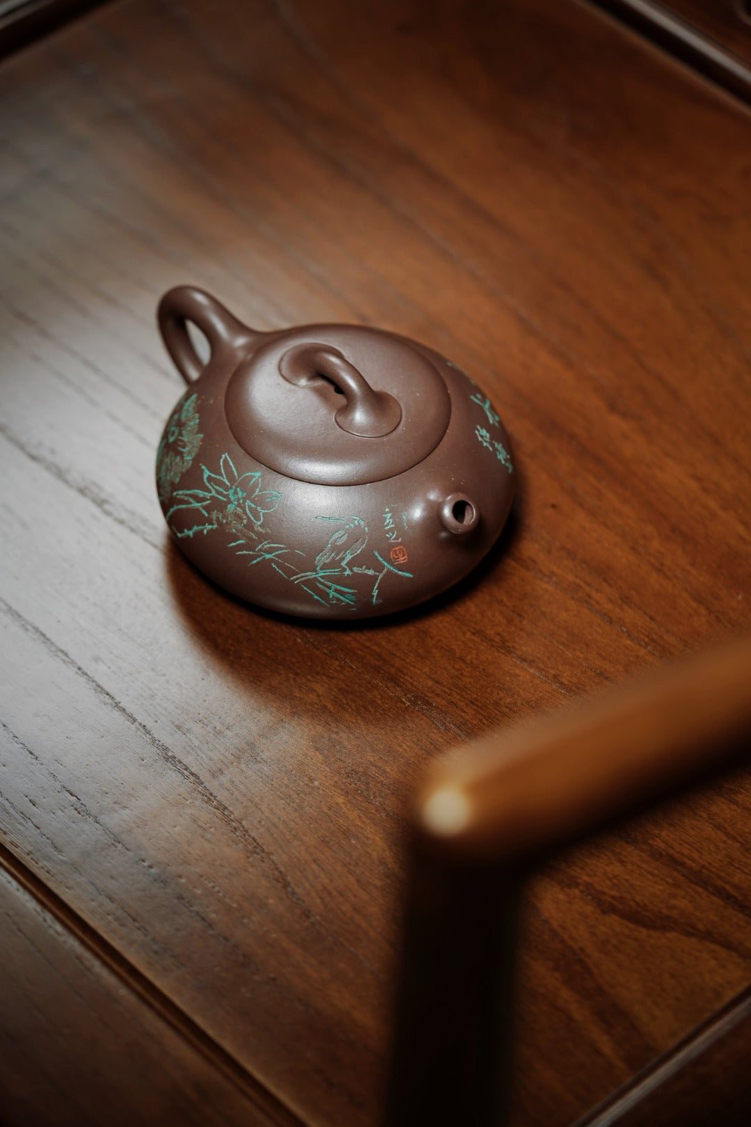国大师·顾绍培➕省大师·储立之联袂合作限量款【和瓢壶】原矿极品紫茄泥· 240cc