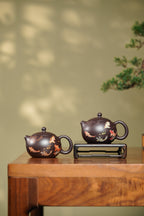 范泽锋大师高徒·省大师邱爽紫砂潜力重器【西施壶】原矿优质老紫泥·280cc