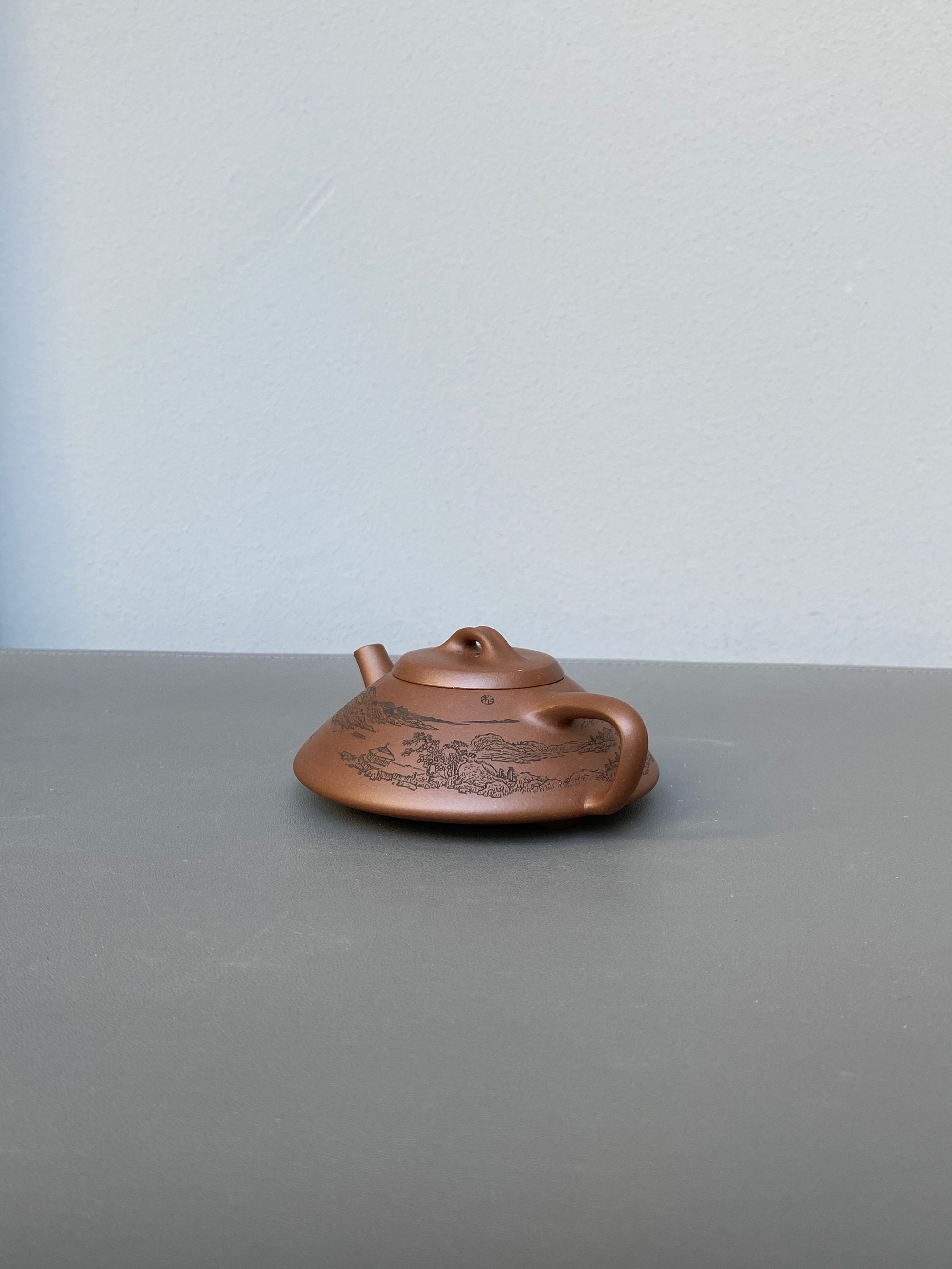 宏林山水·礼藏天下｜陈宏林大师传世巅峰臻品【合瓢壶】原矿极品底槽清·110cc