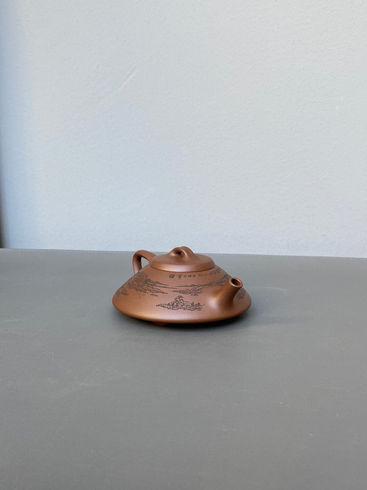 宏林山水·礼藏天下｜陈宏林大师传世巅峰臻品【合瓢壶】原矿极品底槽清·110cc