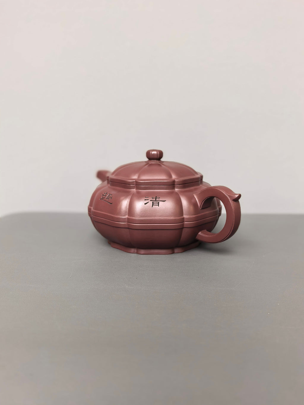 储立之大师｜中国陶瓷艺术终身成就奖获得者｜典藏重器【宝菱壶】原矿优质紫龙血·600cc