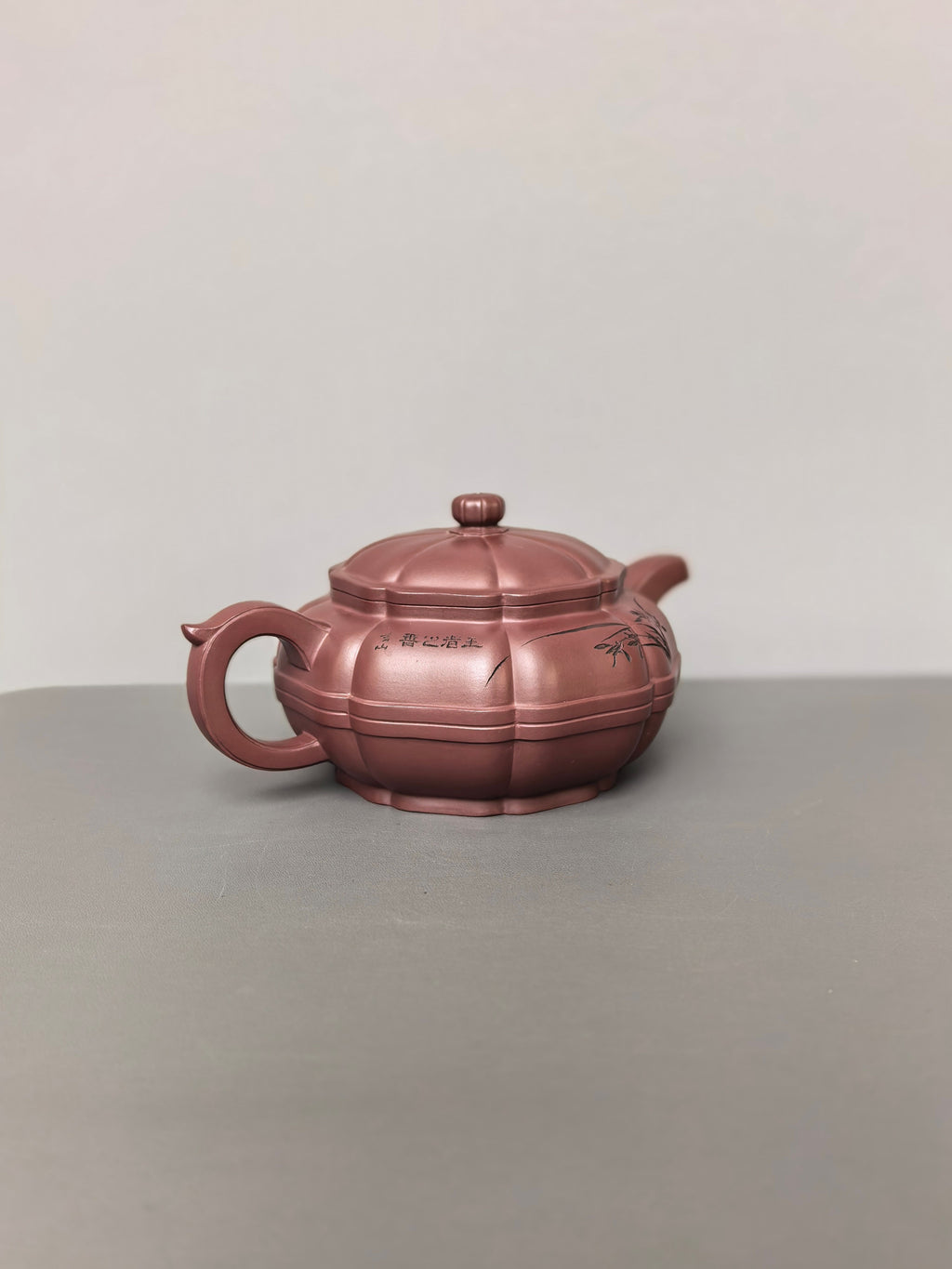 储立之大师｜中国陶瓷艺术终身成就奖获得者｜典藏重器【宝菱壶】原矿优质紫龙血·600cc