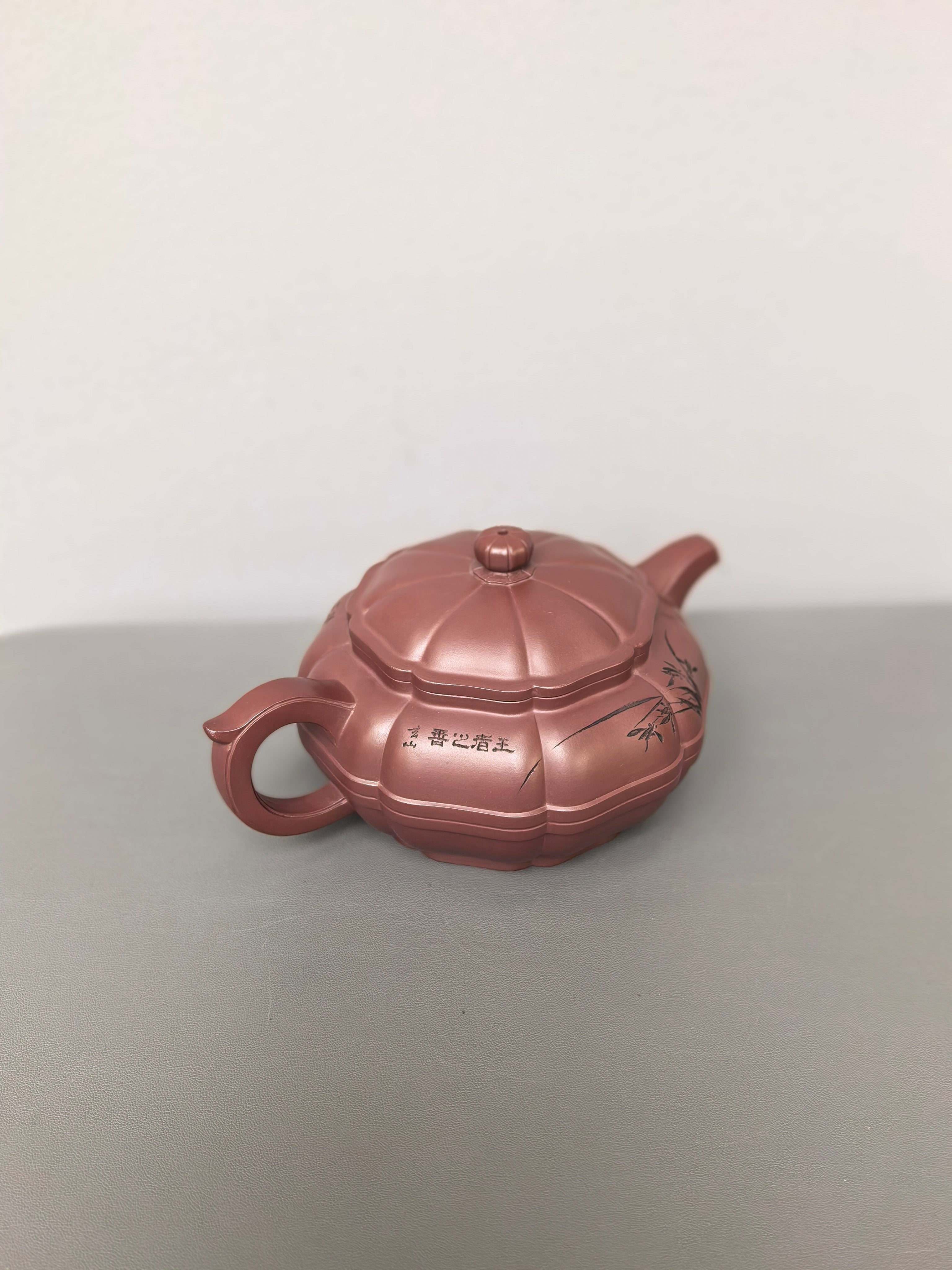 储立之大师｜中国陶瓷艺术终身成就奖获得者｜典藏重器【宝菱壶】原矿优质紫龙血·600cc