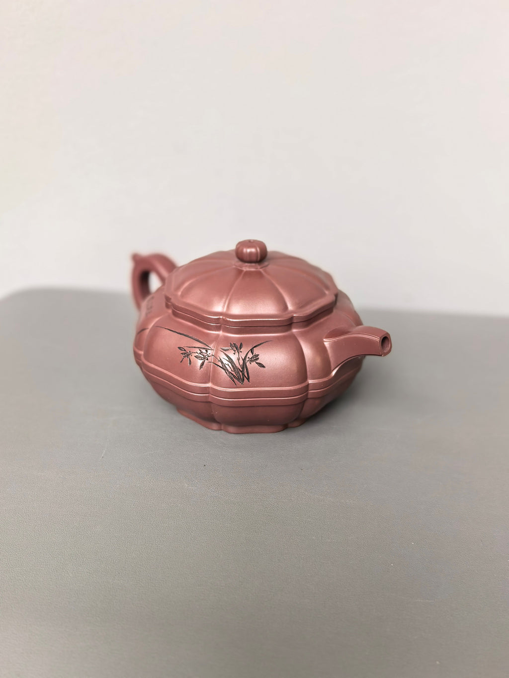 储立之大师｜中国陶瓷艺术终身成就奖获得者｜典藏重器【宝菱壶】原矿优质紫龙血·600cc