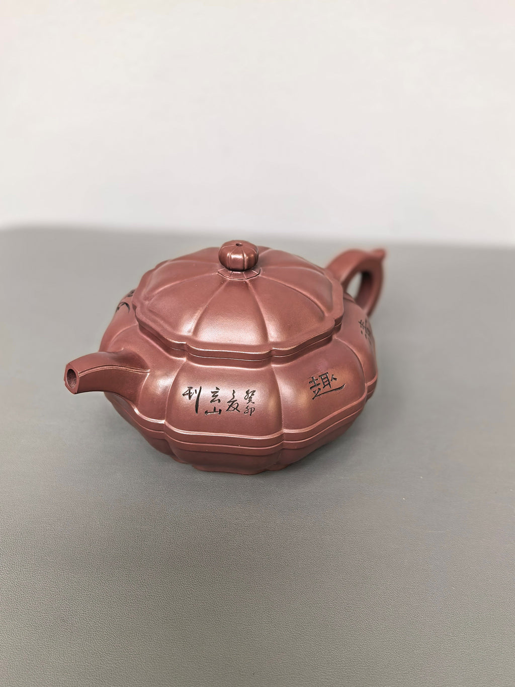 储立之大师｜中国陶瓷艺术终身成就奖获得者｜典藏重器【宝菱壶】原矿优质紫龙血·600cc