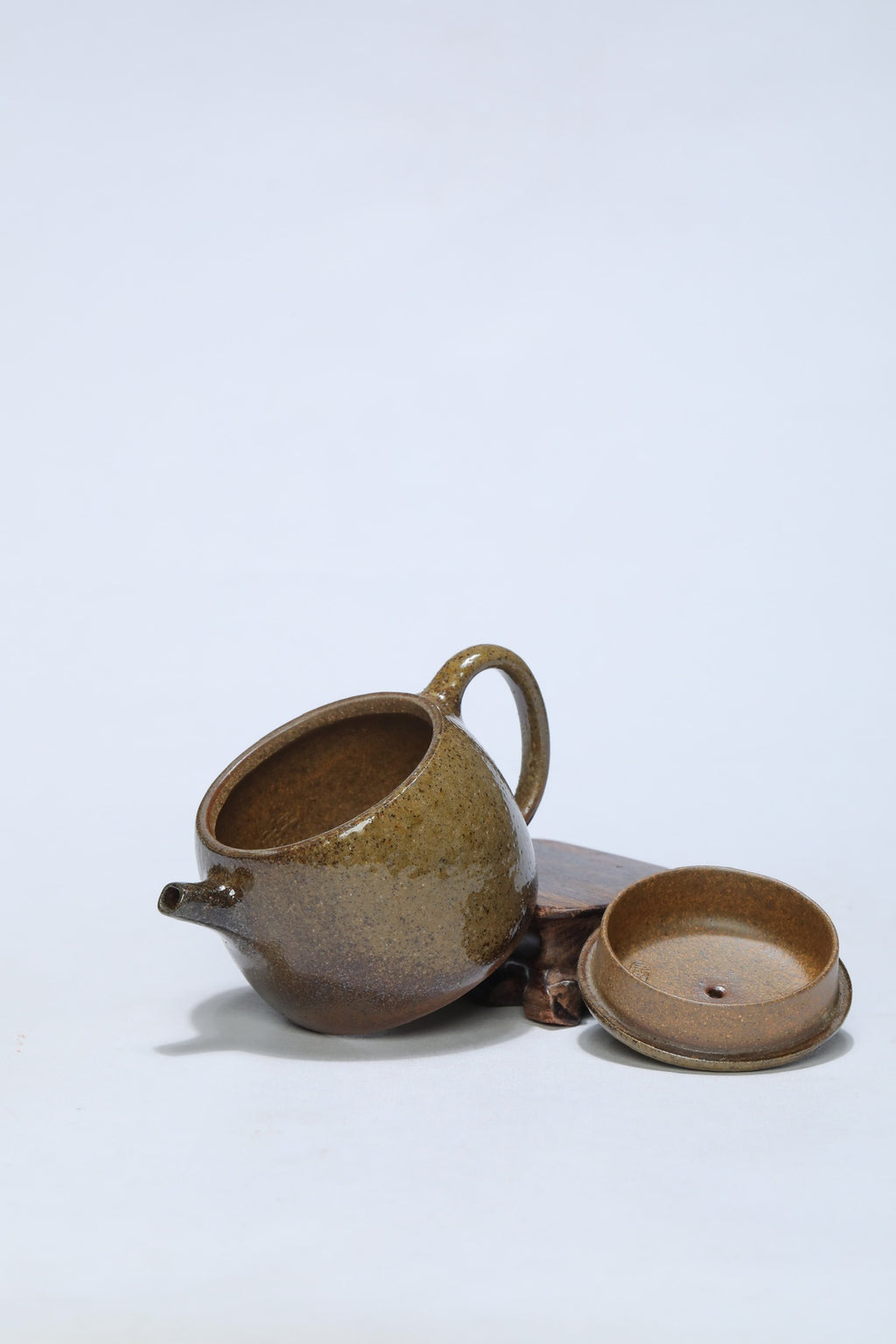 原矿段泥好料好工·柴烧《汉瓦》小精品原矿极品黄金段柴烧·120cc 实力派陶艺家·王龙