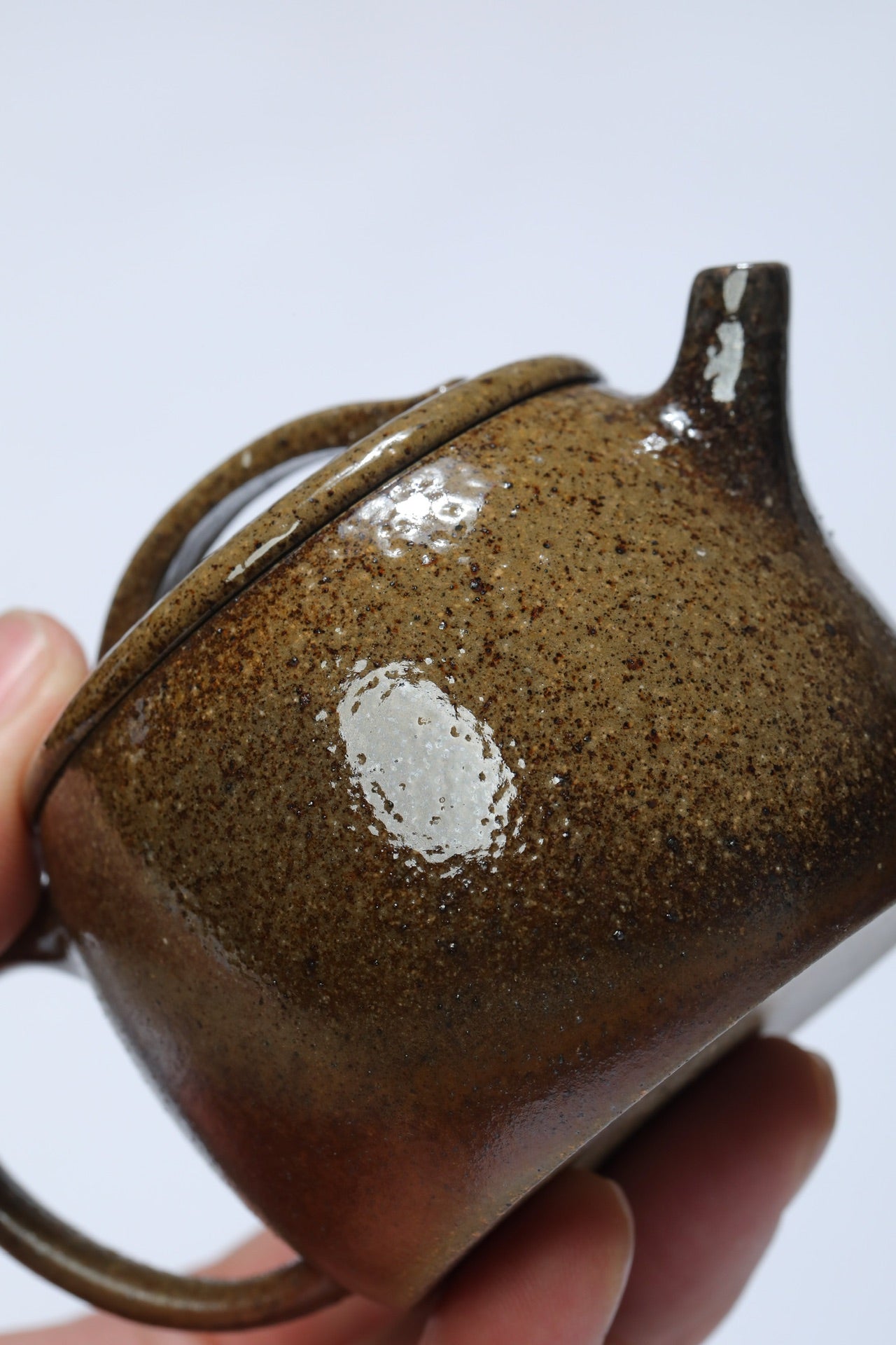 原矿段泥好料好工·柴烧《汉瓦》小精品原矿极品黄金段柴烧·120cc 实力派陶艺家·王龙