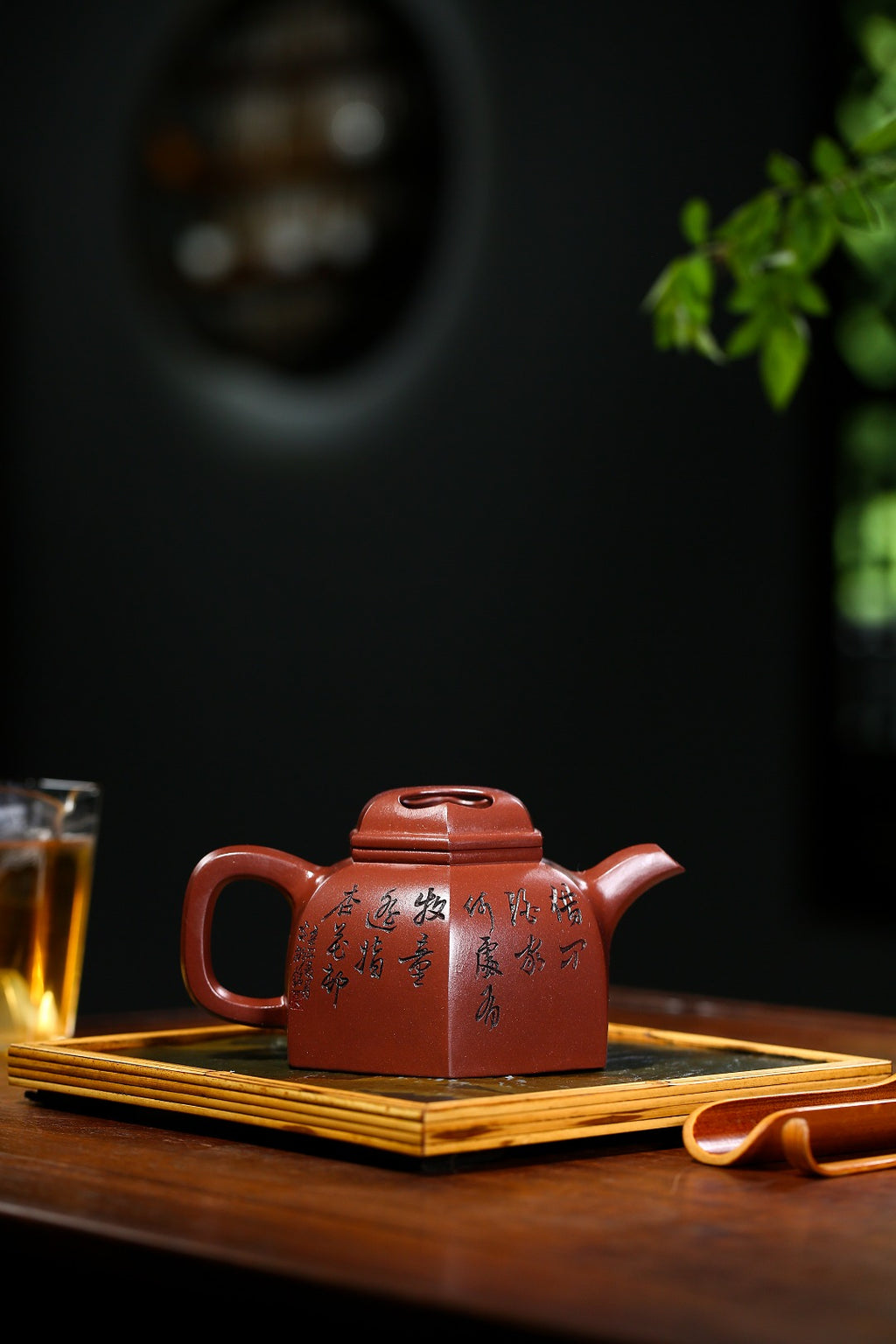 珍藏送礼级紫砂重器｜高级工艺美术师·许时娟 亲制【六方牛盖】原矿优质底槽清· 410cc