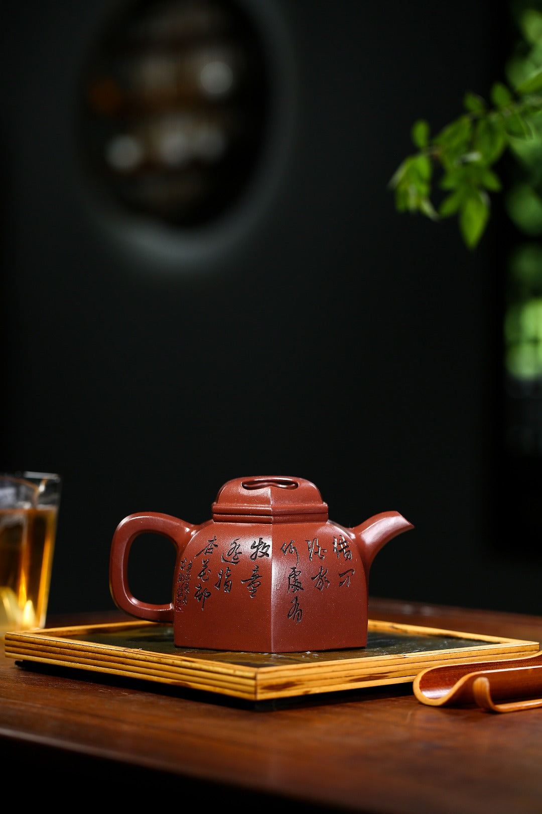 珍藏送礼级紫砂重器｜高级工艺美术师·许时娟 亲制【六方牛盖】原矿优质底槽清· 410cc