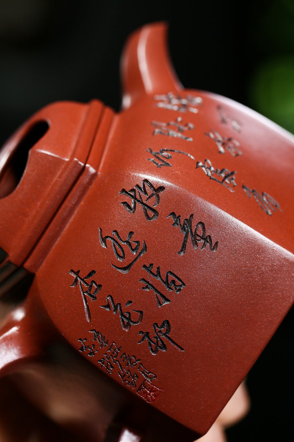 珍藏送礼级紫砂重器｜高级工艺美术师·许时娟 亲制【六方牛盖】原矿优质底槽清· 410cc