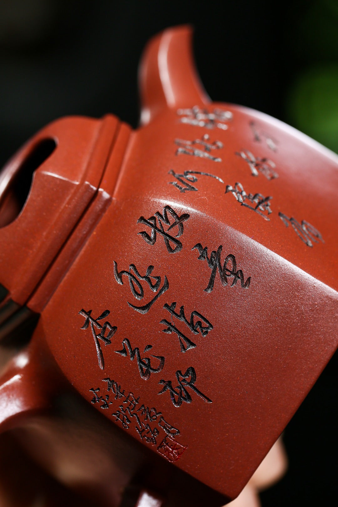 珍藏送礼级紫砂重器｜高级工艺美术师·许时娟 亲制【六方牛盖】原矿优质底槽清· 410cc