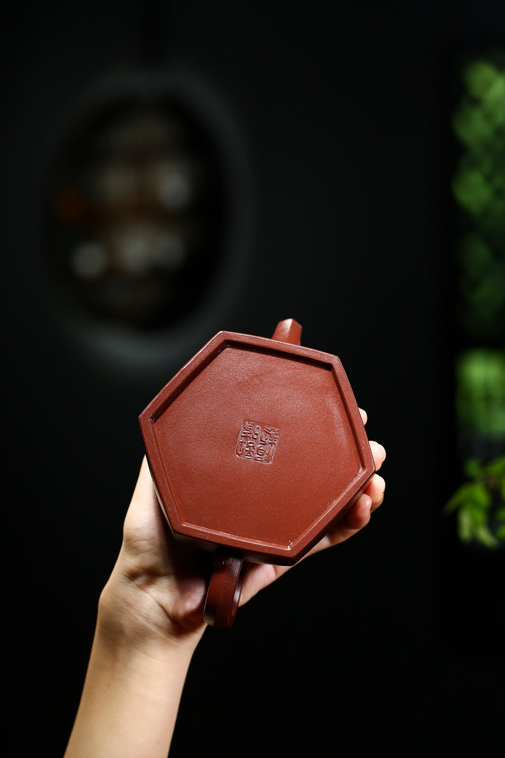 珍藏送礼级紫砂重器｜高级工艺美术师·许时娟 亲制【六方牛盖】原矿优质底槽清· 410cc