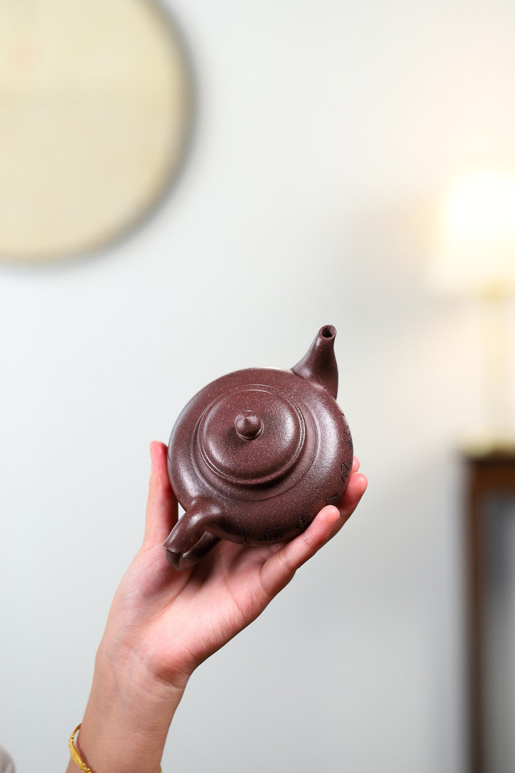 国工精品【笑樱】 _____王老师   工艺美术师 _____原矿紫泥    250cc