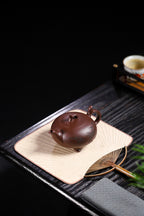 国工精品【雅竹】好料好工，经典实用器！ _____王老师   工艺美术师 _____原矿紫泥     270cc