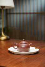 【玉林紫砂 礼藏天下】国大师邱玉林亲制｜顶奢稀有传世臻品《壶趣》原矿极品底槽清·150cc(真金限量款)