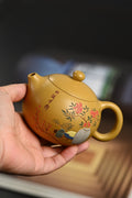 『西施』 黄金段·容量190cc·9孔出水·内推·秦国萍（国家级高级工艺美术师）