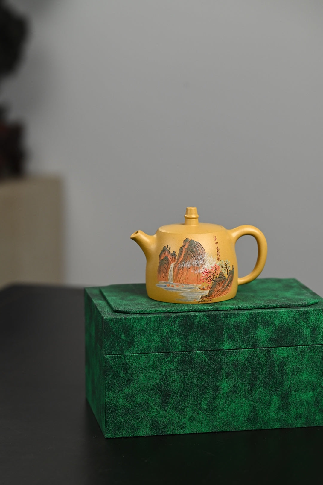 『汉铎』 黄金段·容量180cc·9孔出水·内推·秦国萍（国家级高级工艺美术师）