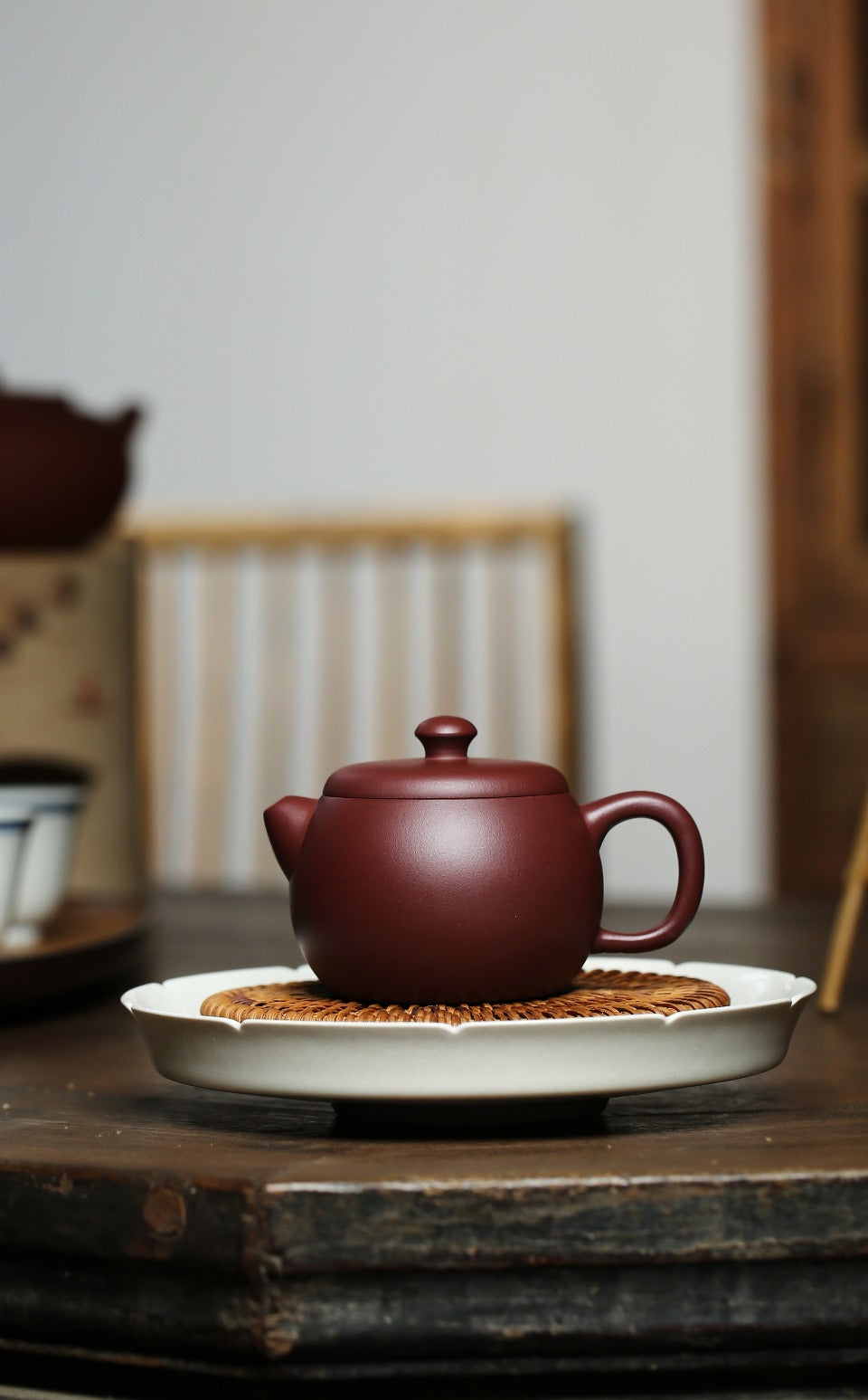 【文旦】 制壶：范俊华 (国家级工艺美术师） 泥料：原矿紫泥 容量：140cc