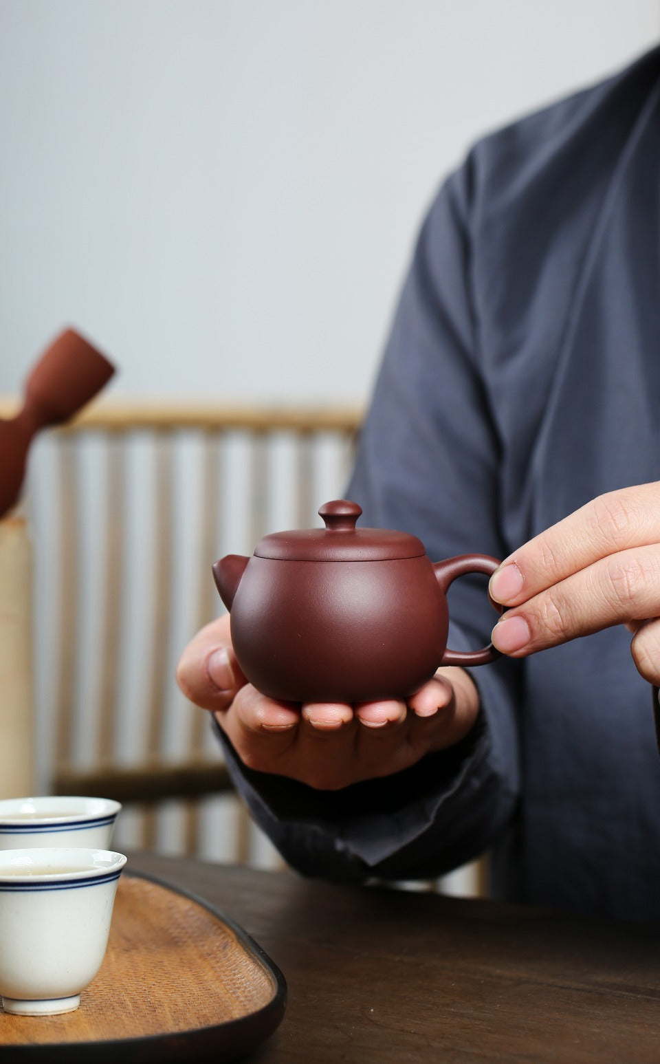 【文旦】 制壶：范俊华 (国家级工艺美术师） 泥料：原矿紫泥 容量：140cc