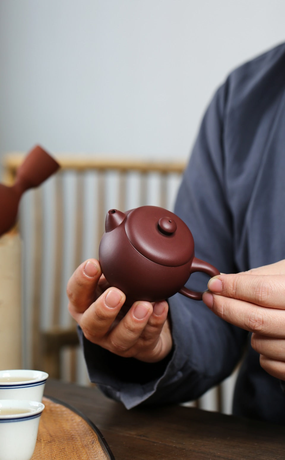 【文旦】 制壶：范俊华 (国家级工艺美术师） 泥料：原矿紫泥 容量：140cc