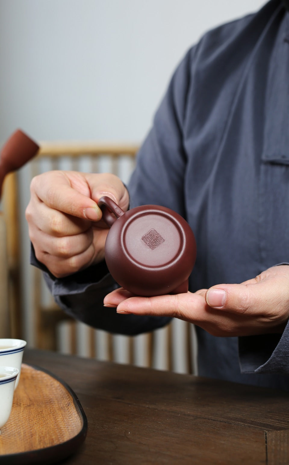 【文旦】 制壶：范俊华 (国家级工艺美术师） 泥料：原矿紫泥 容量：140cc
