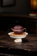 【丕饮】 泥料：原矿紫茄泥 容量：170cc 孔数：球孔