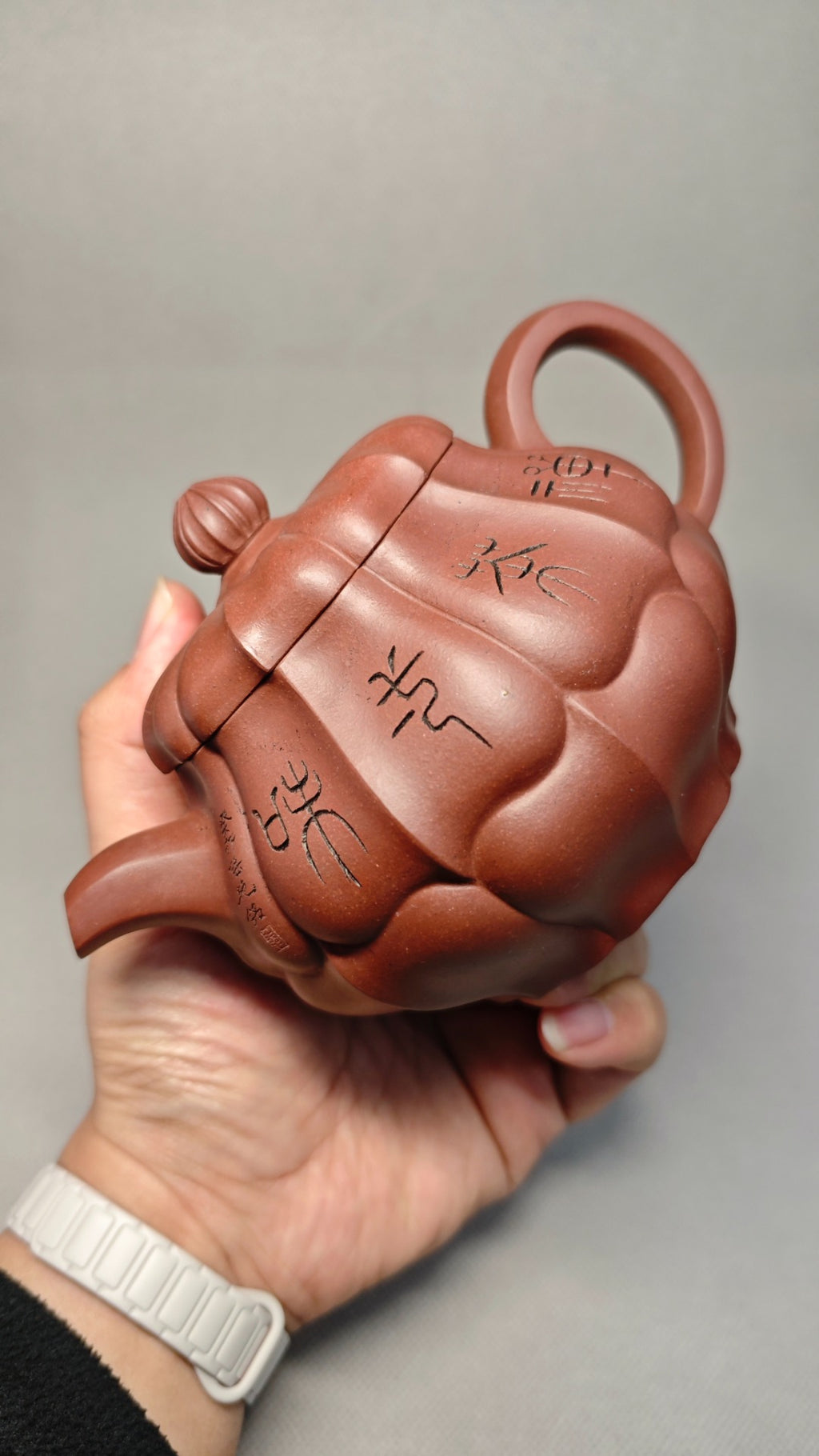 证书全配套 【筋纹合菱】制壶：焦亚强 (国家级工艺美术师) 泥料：原矿底槽清 容量：450cc
