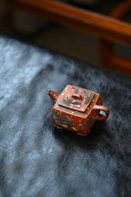 清逸四方·全手工/六届全手工大赛一等奖高工施昌作品/容量160cc/原矿底槽清