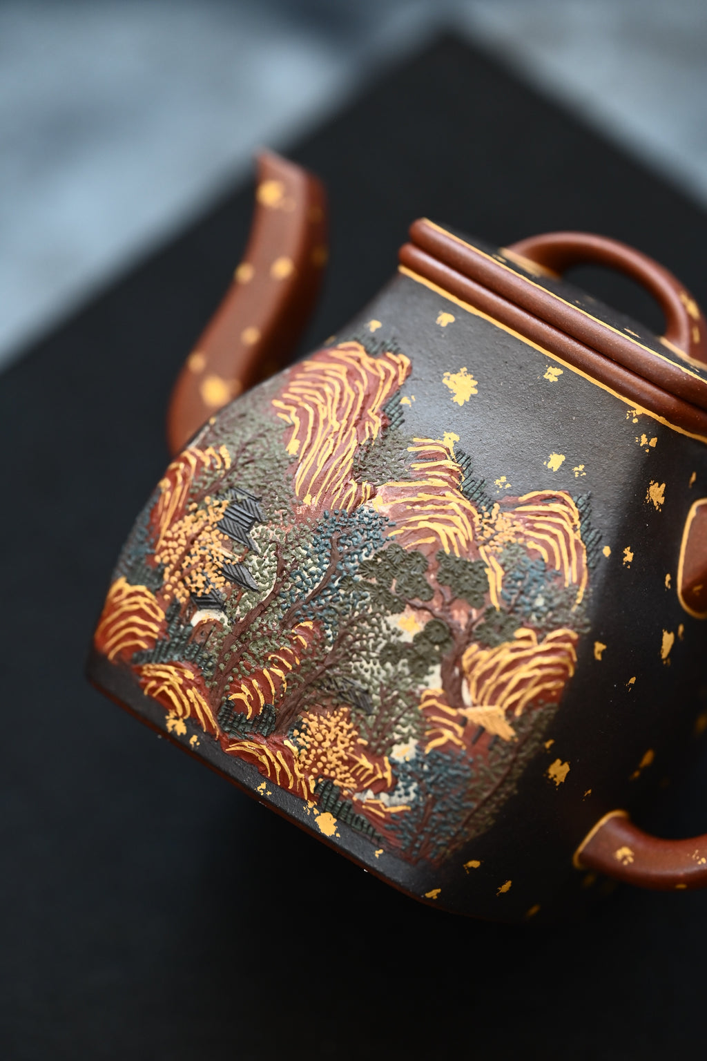 饮方·冬·全手工/六届全手工大赛一等奖高工施昌作品/容量200cc/原矿底槽清