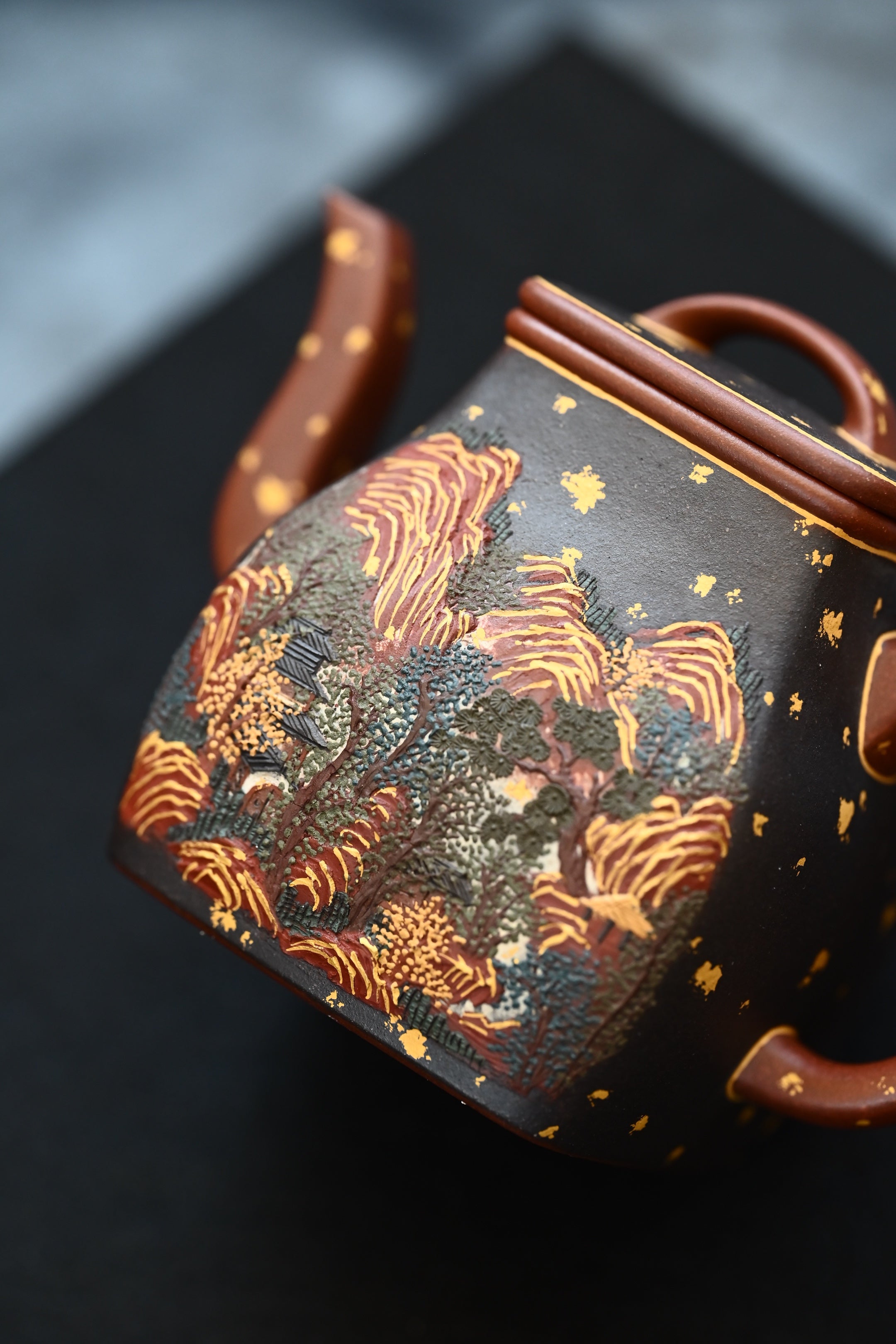 饮方·冬·全手工/六届全手工大赛一等奖高工施昌作品/容量200cc/原矿底槽清