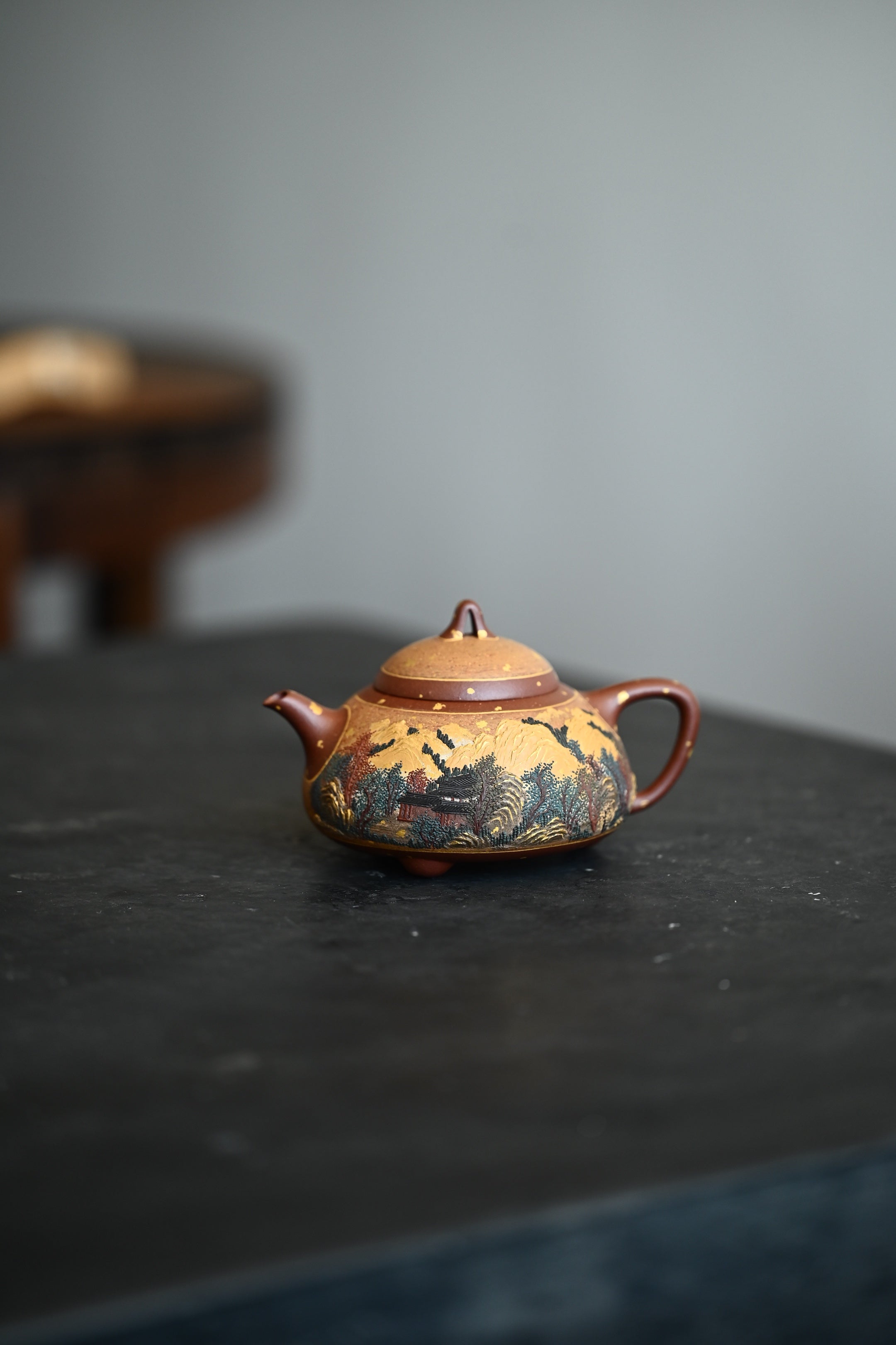 乳鼎·全手工/六届全手工大赛一等奖高工施昌作品/容量220cc/原矿底槽清