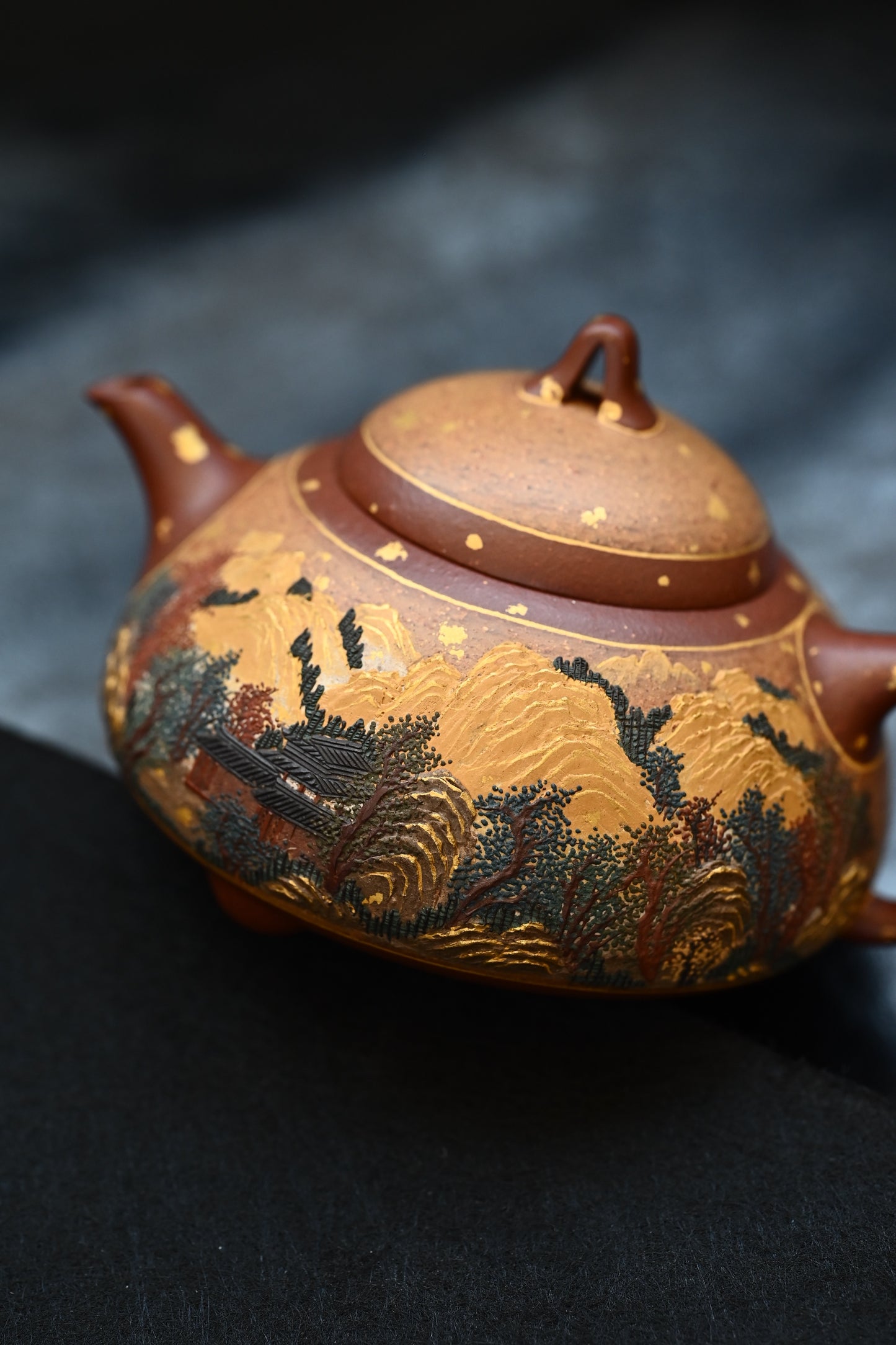 乳鼎·全手工/六届全手工大赛一等奖高工施昌作品/容量220cc/原矿底槽清