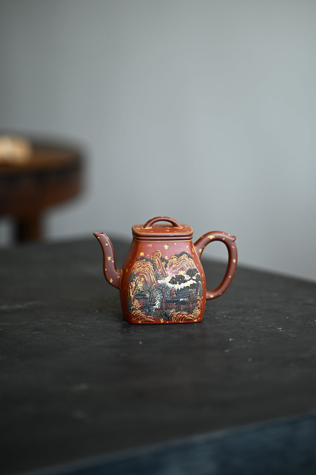 饮方·秋·全手工/六届全手工大赛一等奖高工施昌作品/容量200cc/原矿底槽清